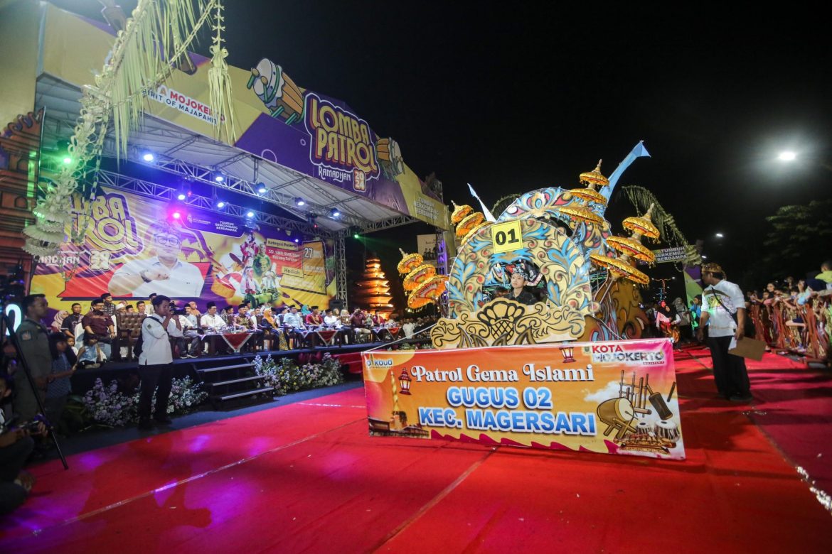 Lestarikan Kesenian Leluhur, Pemkot Mojokerto Gelar Lomba Patrol